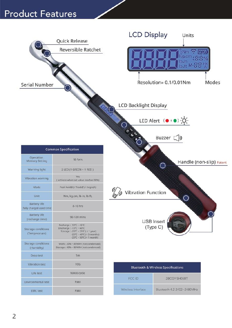 UNIKTORK TORQUE WRENCH  DIGITAL INTERCHANGEABLE RATCHET-2 CHENNAI